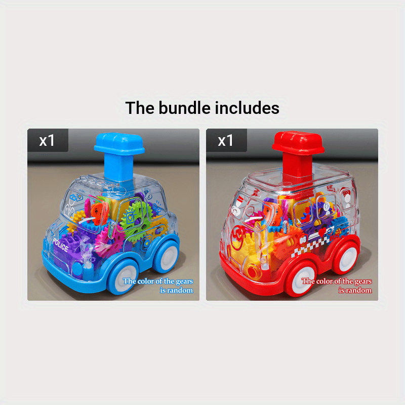 Children Press Car Boy – 3-in-1 Inertia Pull Back Car