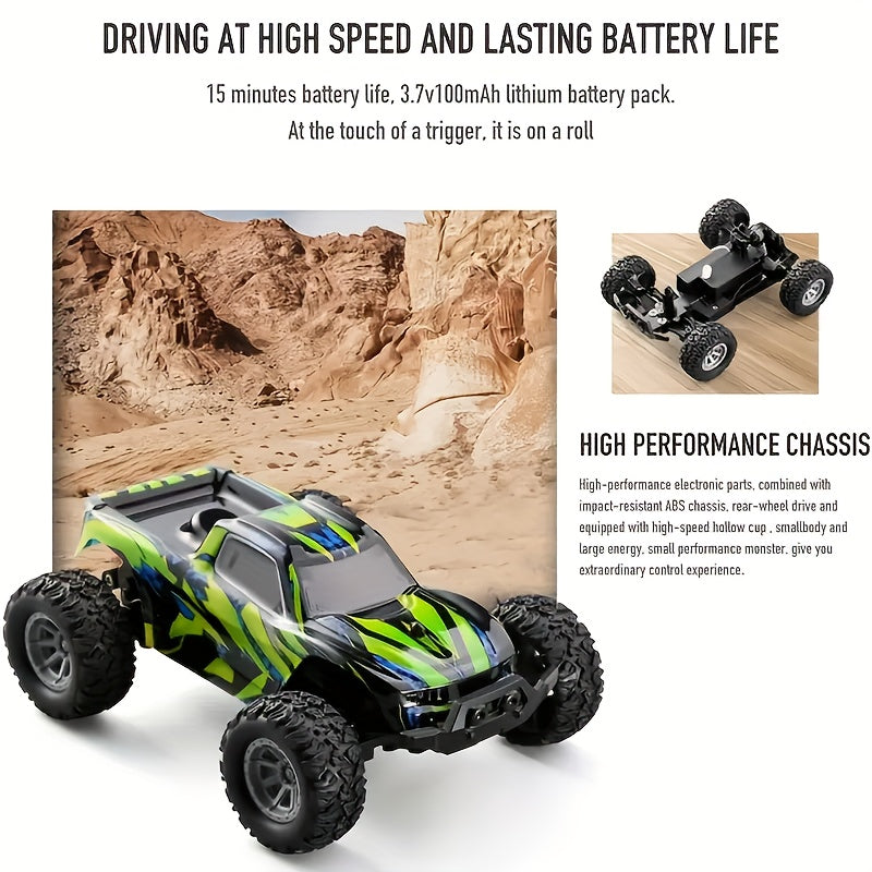 1:32 RC Car – 20km/h High-Speed All-Terrain Off-Road Electric Toy Car