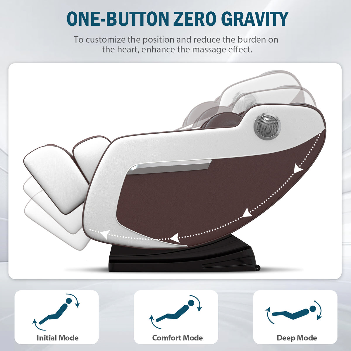 Zero Gravity Full Body Massage Chair with Heating Function