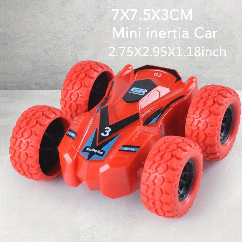 Double-Side Vehicle Inertia Toy Car – Safe & Shatter-Proof Fun for Kids