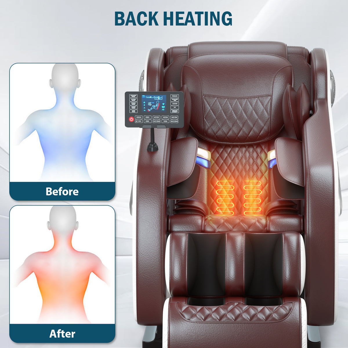 Zero Gravity Full Body Massage Chair with Heating Function