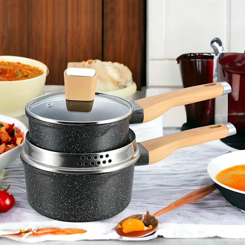 Idealforce Non-Stick Granite Cookware Set | 10/13/16-Piece Pots & Pans Collection