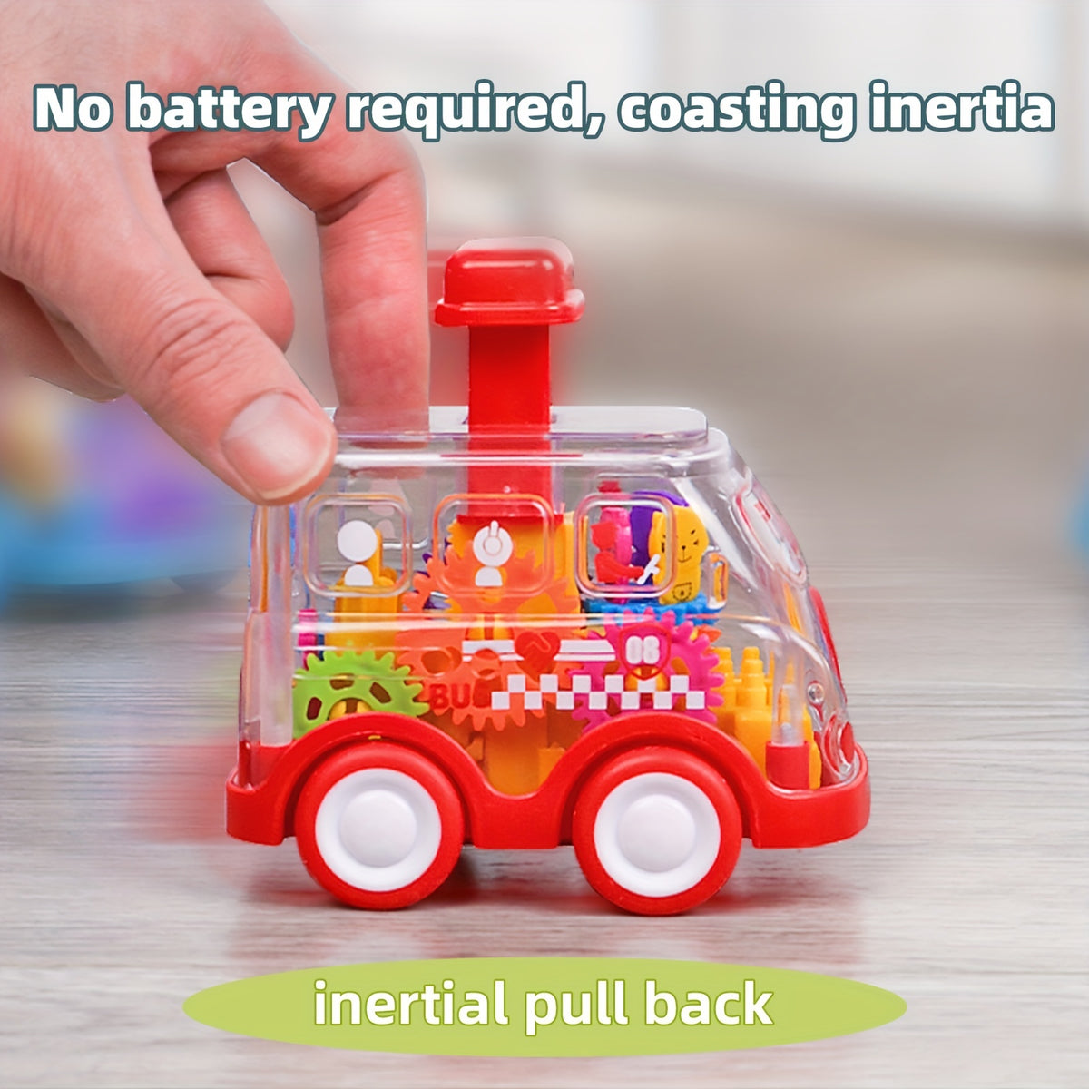Children Press Car Boy – 3-in-1 Inertia Pull Back Car