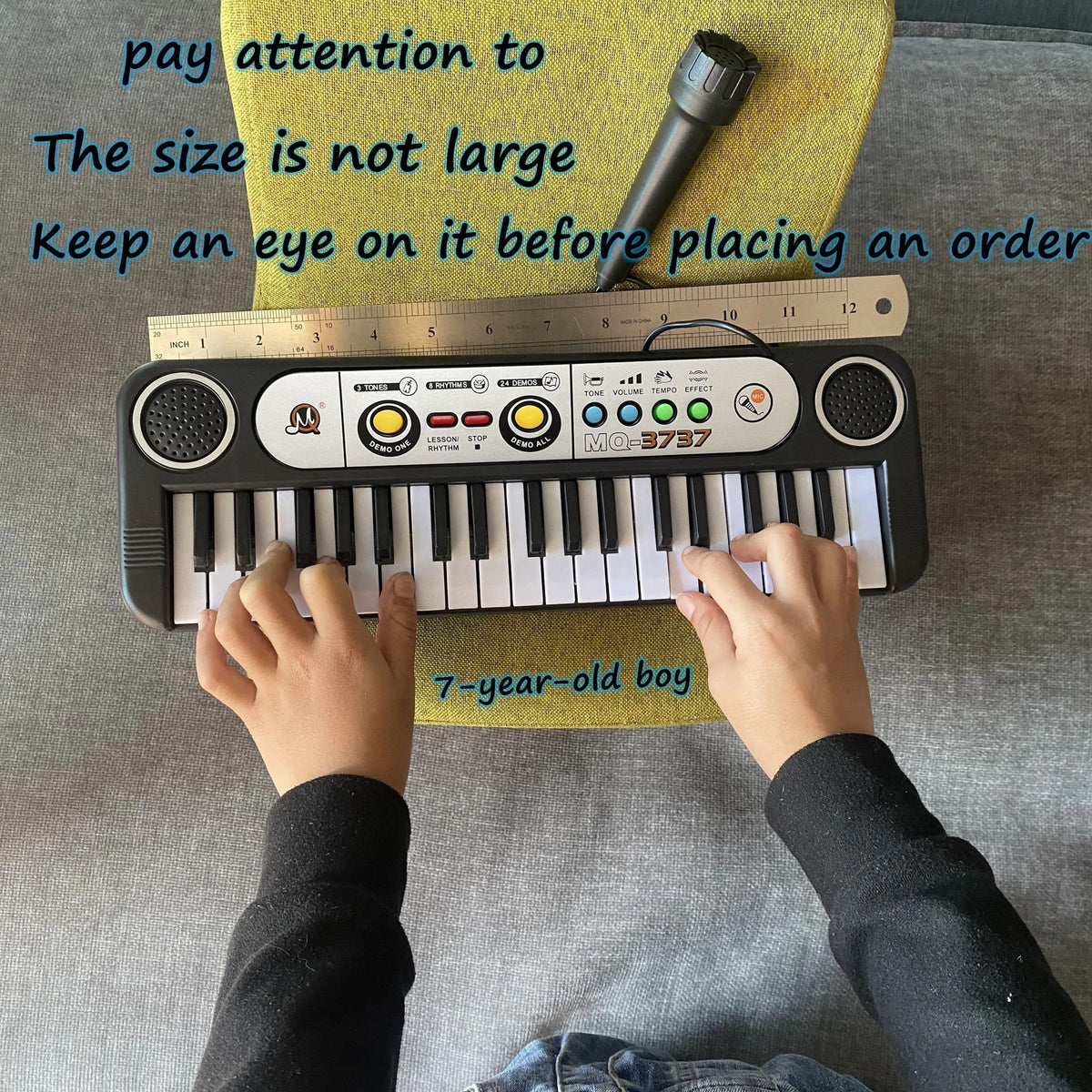 Monophonic 37-Key Electronic Piano for Children – Fun & Educational Beginner’s Keyboard