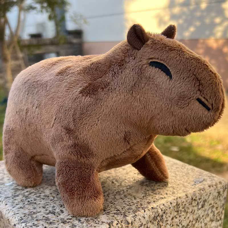 8.8" Capybara Plush Toy – Soft & Lifelike Stuffed Animal