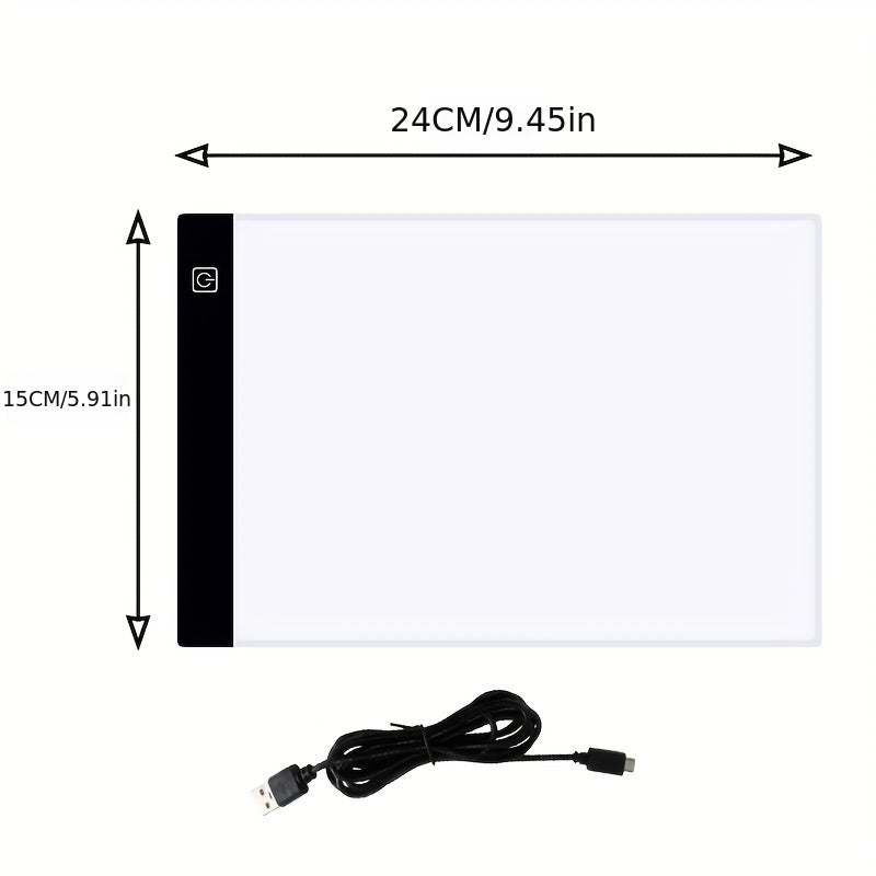 LED Drawing Copy Board for Kids – 3-Level Dimmable Painting Tablet