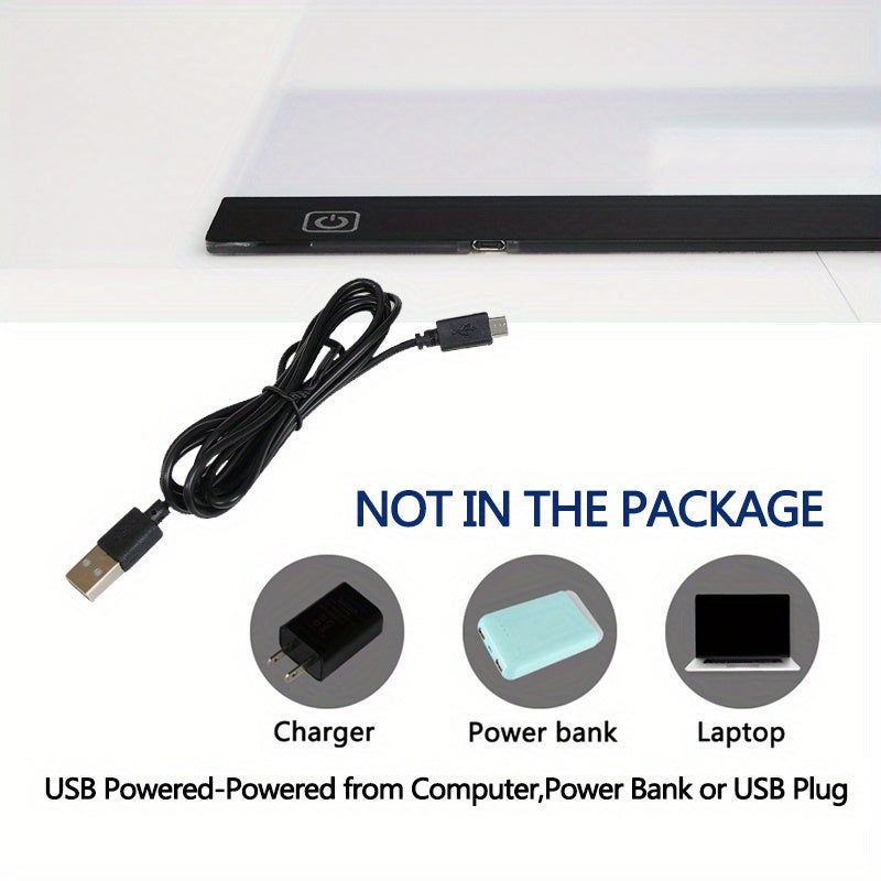 LED Drawing Copy Board for Kids – 3-Level Dimmable Painting Tablet