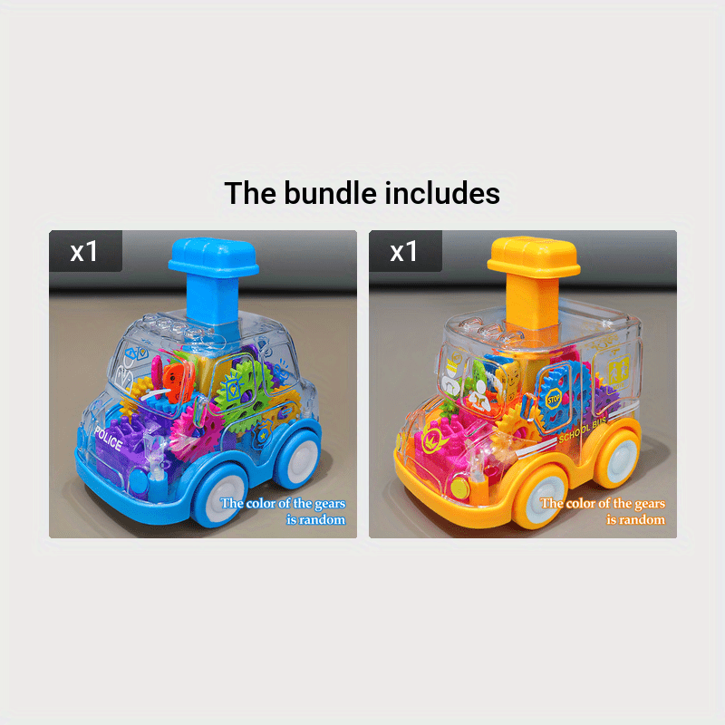 Children Press Car Boy – 3-in-1 Inertia Pull Back Car