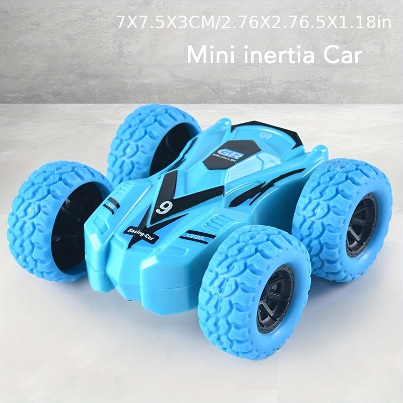 Double-Side Vehicle Inertia Toy Car – Safe & Shatter-Proof Fun for Kids