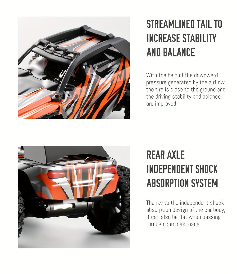 1:32 RC Car – 20km/h High-Speed All-Terrain Off-Road Electric Toy Car