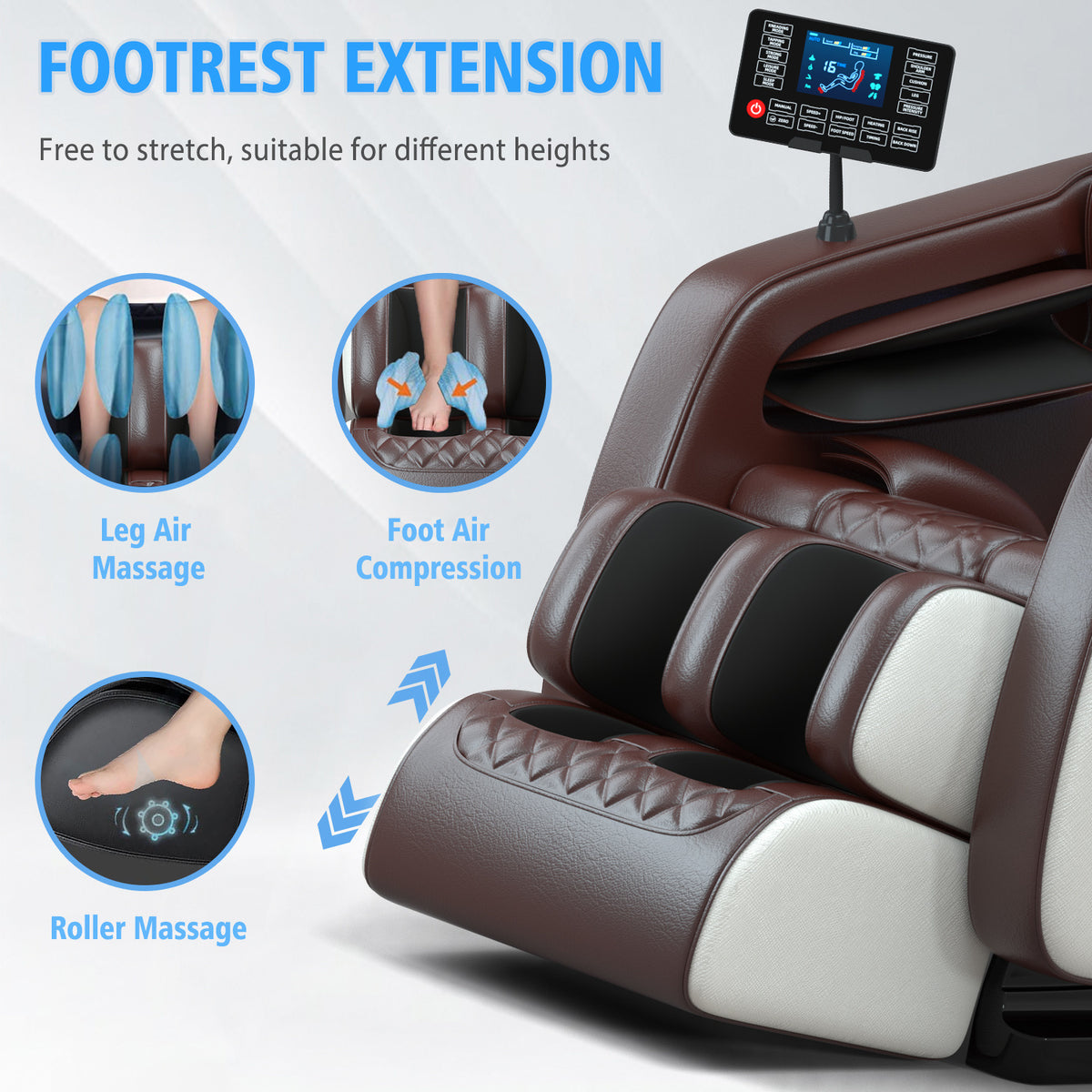 Zero Gravity Full Body Massage Chair with Heating Function