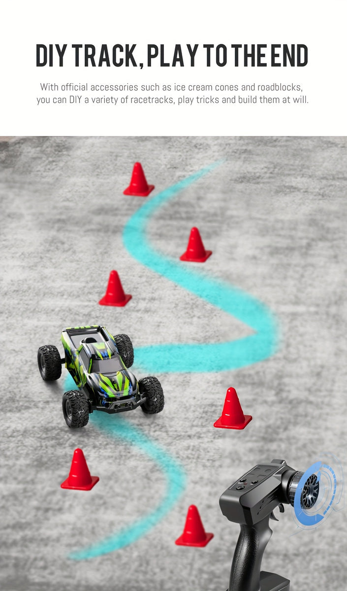 1:32 RC Car – 20km/h High-Speed All-Terrain Off-Road Electric Toy Car
