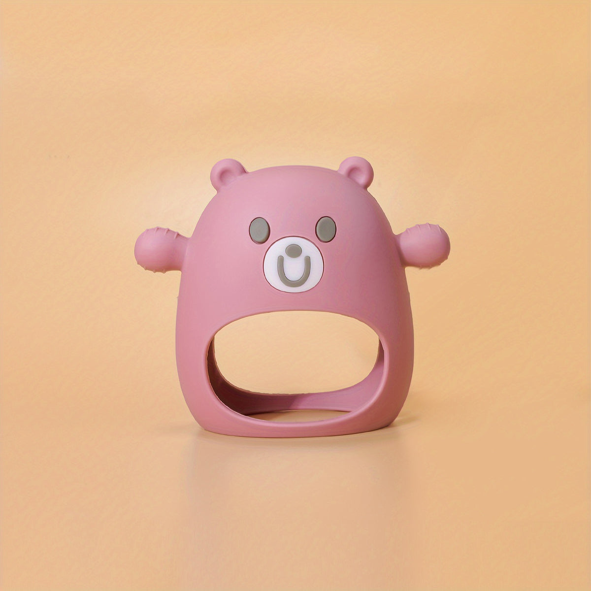 TYRY.HU Soft Silicone Bear Mitten – Teether for Youngsters (6M+)