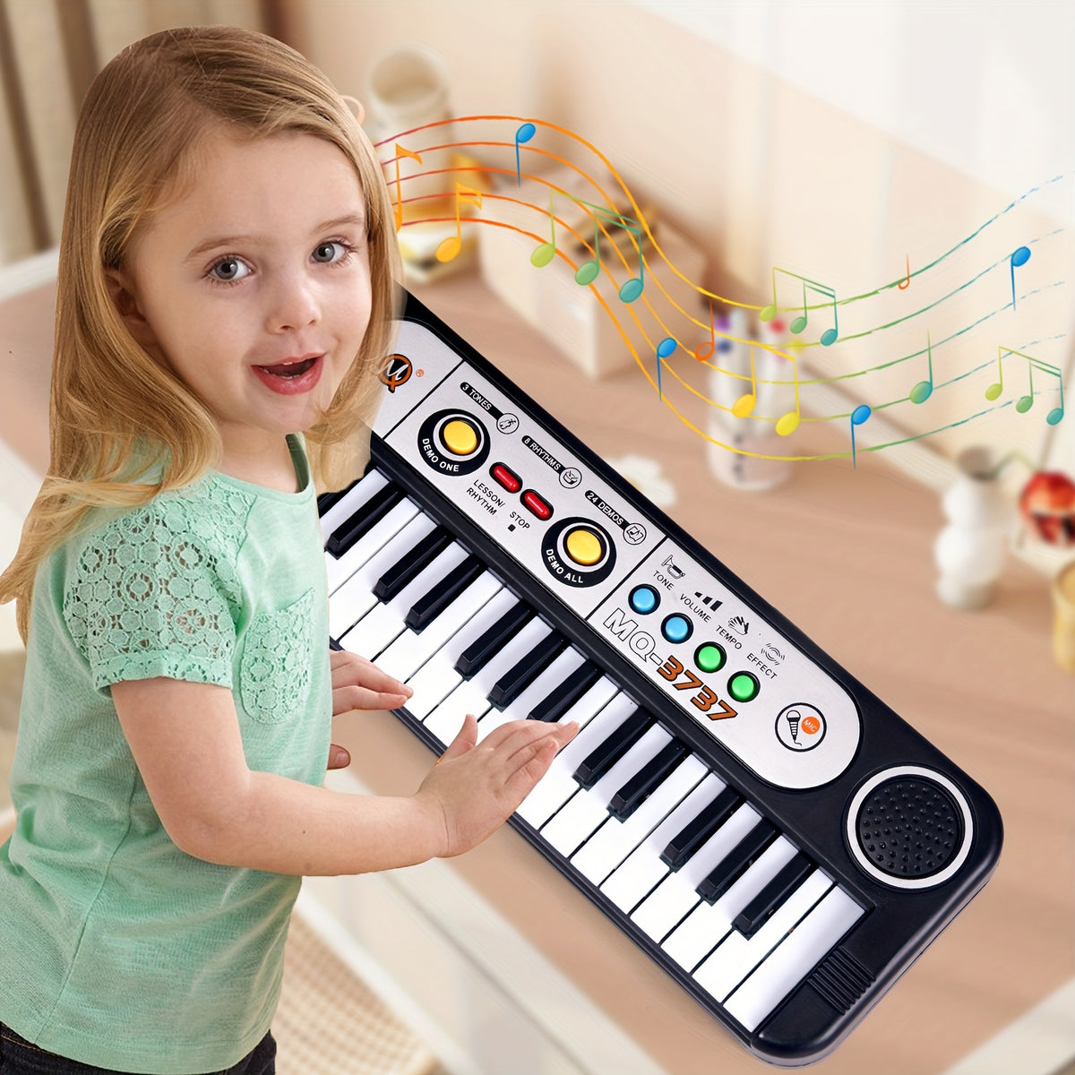 Monophonic 37-Key Electronic Piano for Children – Fun & Educational Beginner’s Keyboard