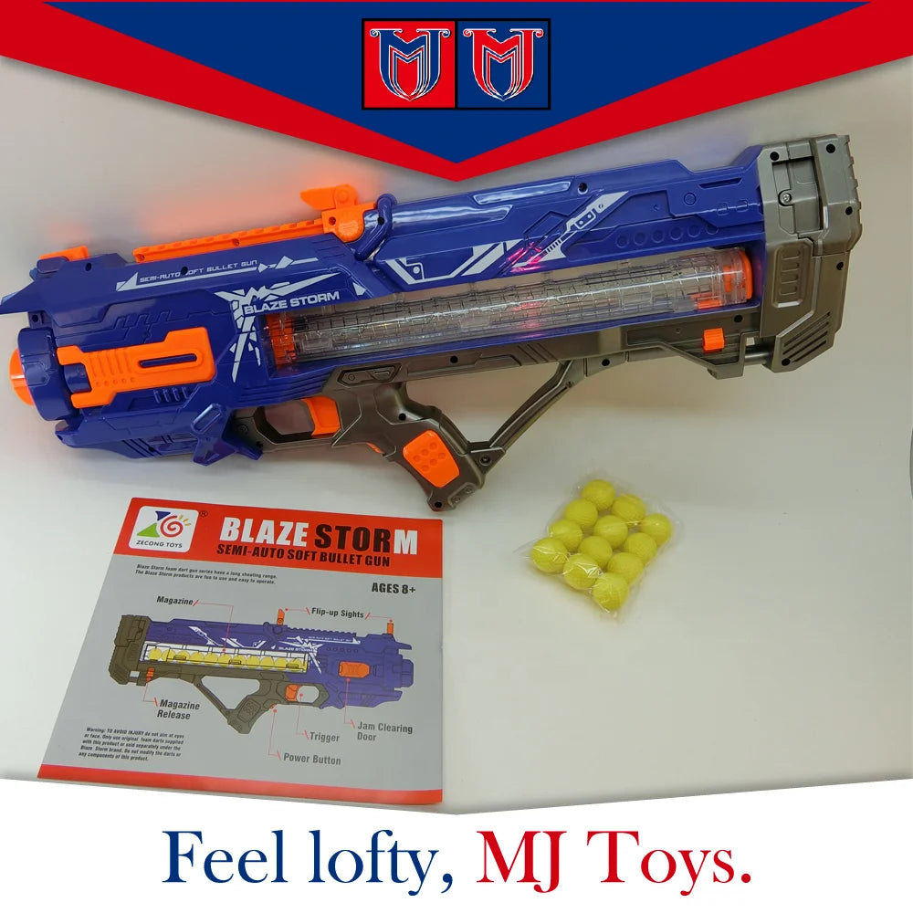 Outdoor Battle Game – Air Shooting Soft Bullet Gun for Kids