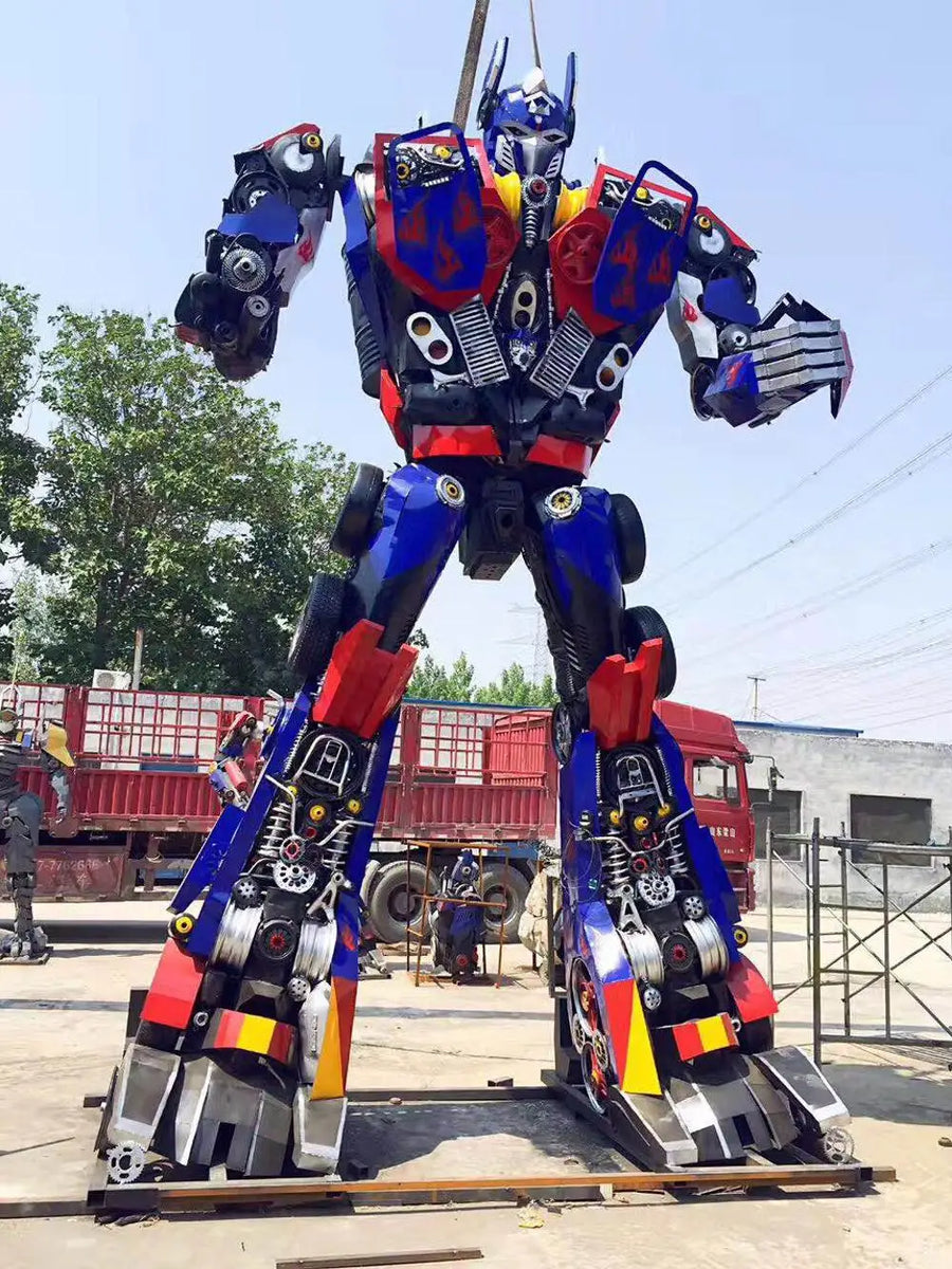 Robot Statues for Large Shopping Mall Event Display – Futuristic Decor & Photo Attraction