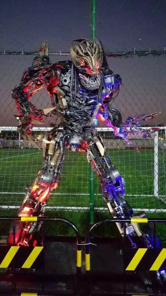 Robot Statues for Large Shopping Mall Event Display – Futuristic Decor & Photo Attraction