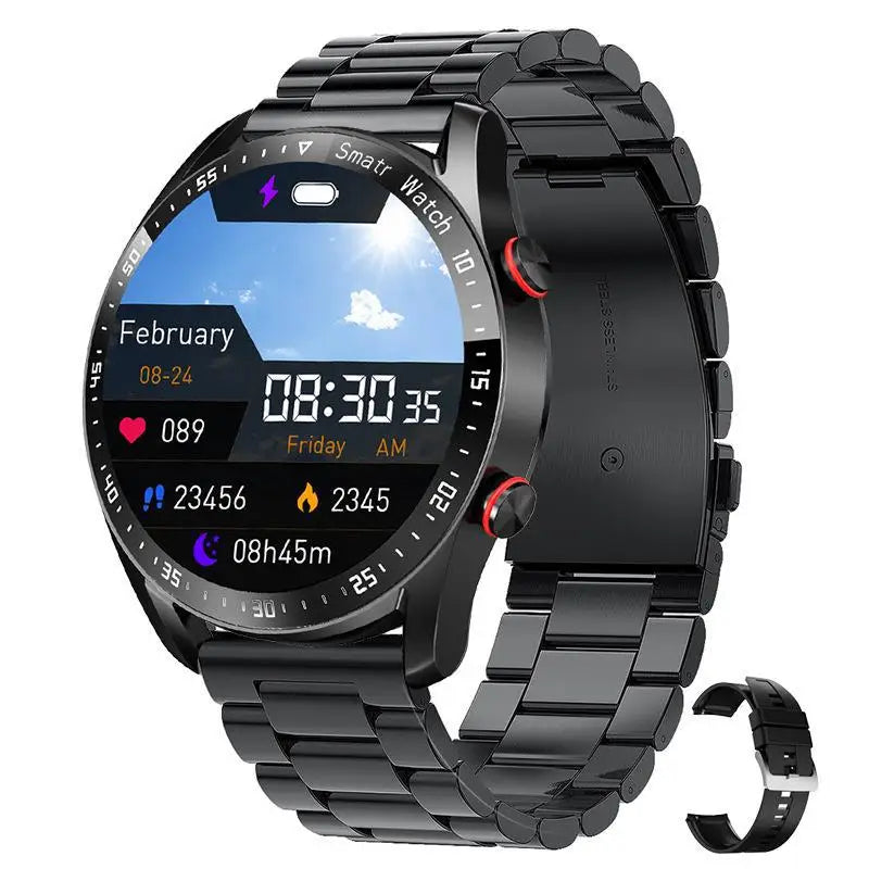 Steel Strap Smart Watch HW20 – ECG+PPG | Bluetooth Call | Fitness & Health Tracker
