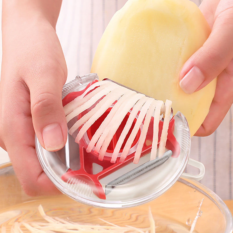 Multi-Functional Vegetable & Fruit Peeler | 3-in-1 Precision Kitchen Tool