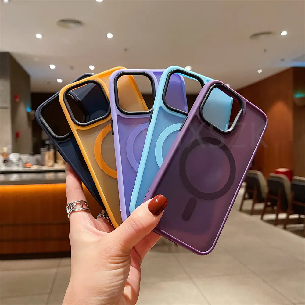 Colorful Magsafing Magnetic Case