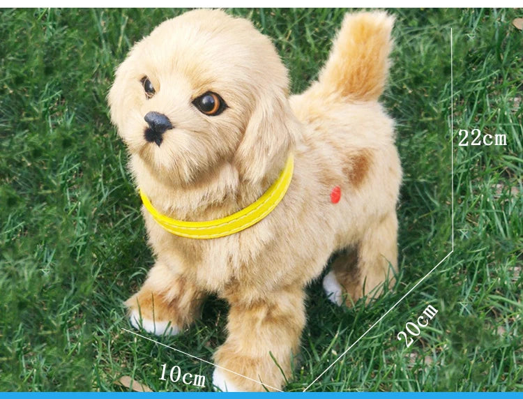 Interactive Electric Plush Dog – Voice-Controlled Walking, Nodding & Singing Pet Toy | Perfect Gift for Kids