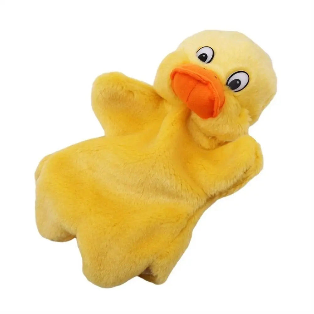 Animal Hand Puppet – Cute Cat Plush Doll for Storytelling & Play | Soft Cartoon Puppet Toy