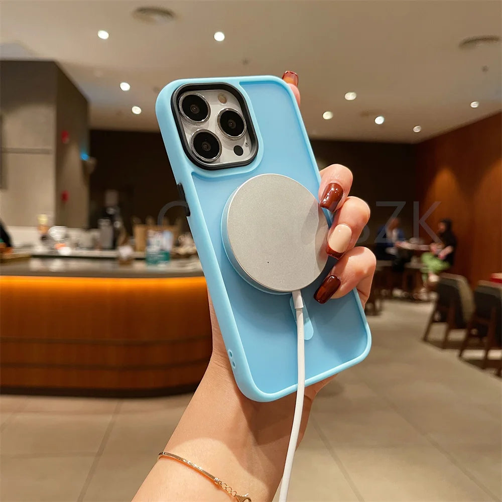 Colorful Magsafing Magnetic Case