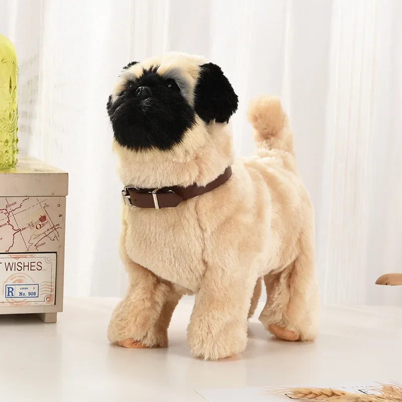 Interactive Electric Plush Dog – Voice-Controlled Walking, Nodding & Singing Pet Toy | Perfect Gift for Kids