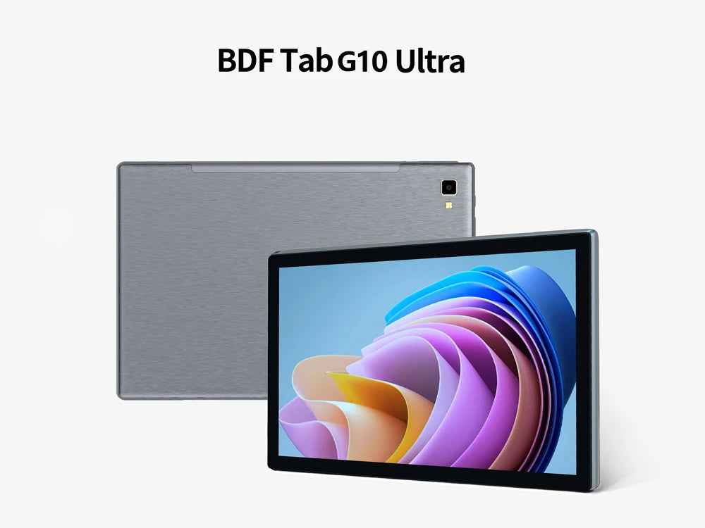 BDF 10.1" Android Tablet – Octa-Core | 8GB RAM | 128GB ROM | Dual SIM 4G LTE