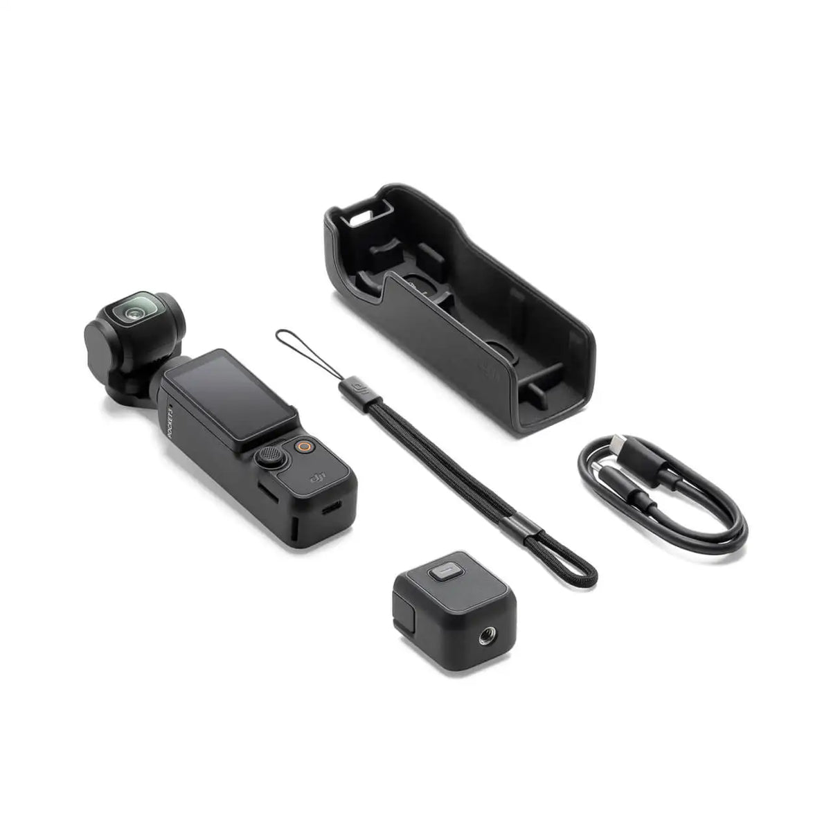 DJI Osmo Pocket 3 — Pocket-Sized 4K Camera with 1-Inch CMOS, 120fps & Rotatable 2" Screen