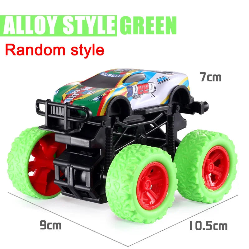 Pull Back Inertial Rotation Car – 4WD Off-Road SUV Racing Toy