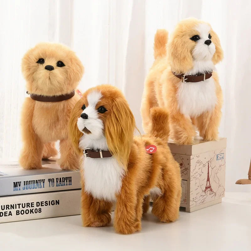 Interactive Electric Plush Dog – Voice-Controlled Walking, Nodding & Singing Pet Toy | Perfect Gift for Kids