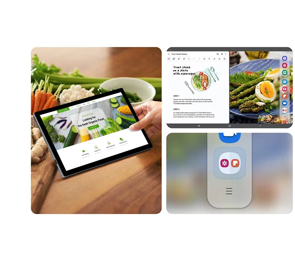 BDF 10.1" Android Tablet – Octa-Core | 8GB RAM | 128GB ROM | Dual SIM 4G LTE