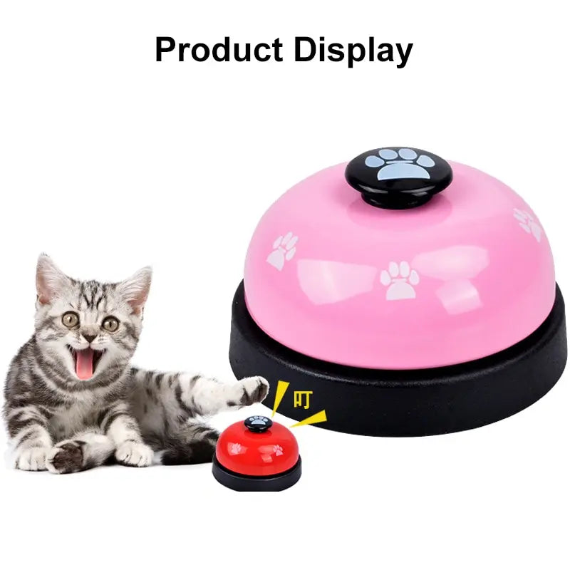 Pet Training Bell – Interactive Dinner Call Bell for Dogs & Cats | Fun Training & Communication Toy
