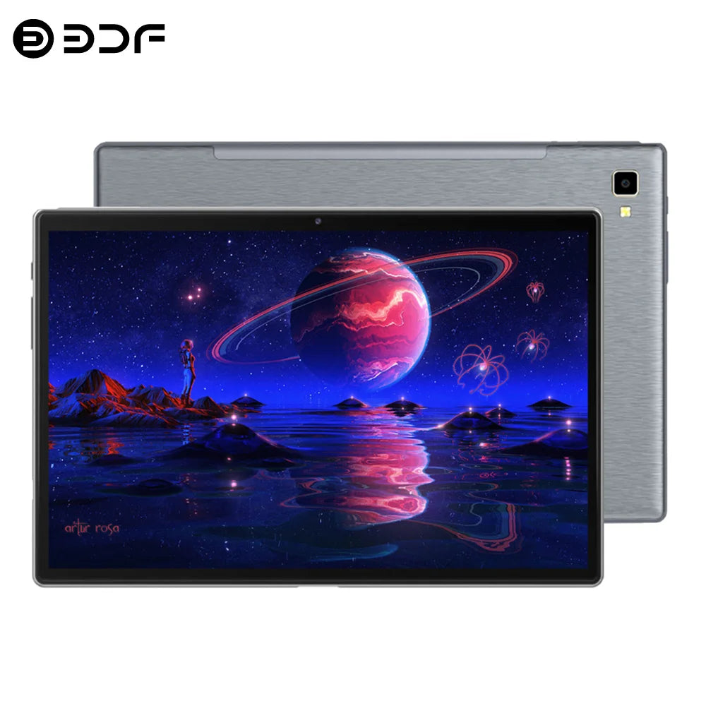 BDF 10.1" Android Tablet – Octa-Core | 8GB RAM | 128GB ROM | Dual SIM 4G LTE