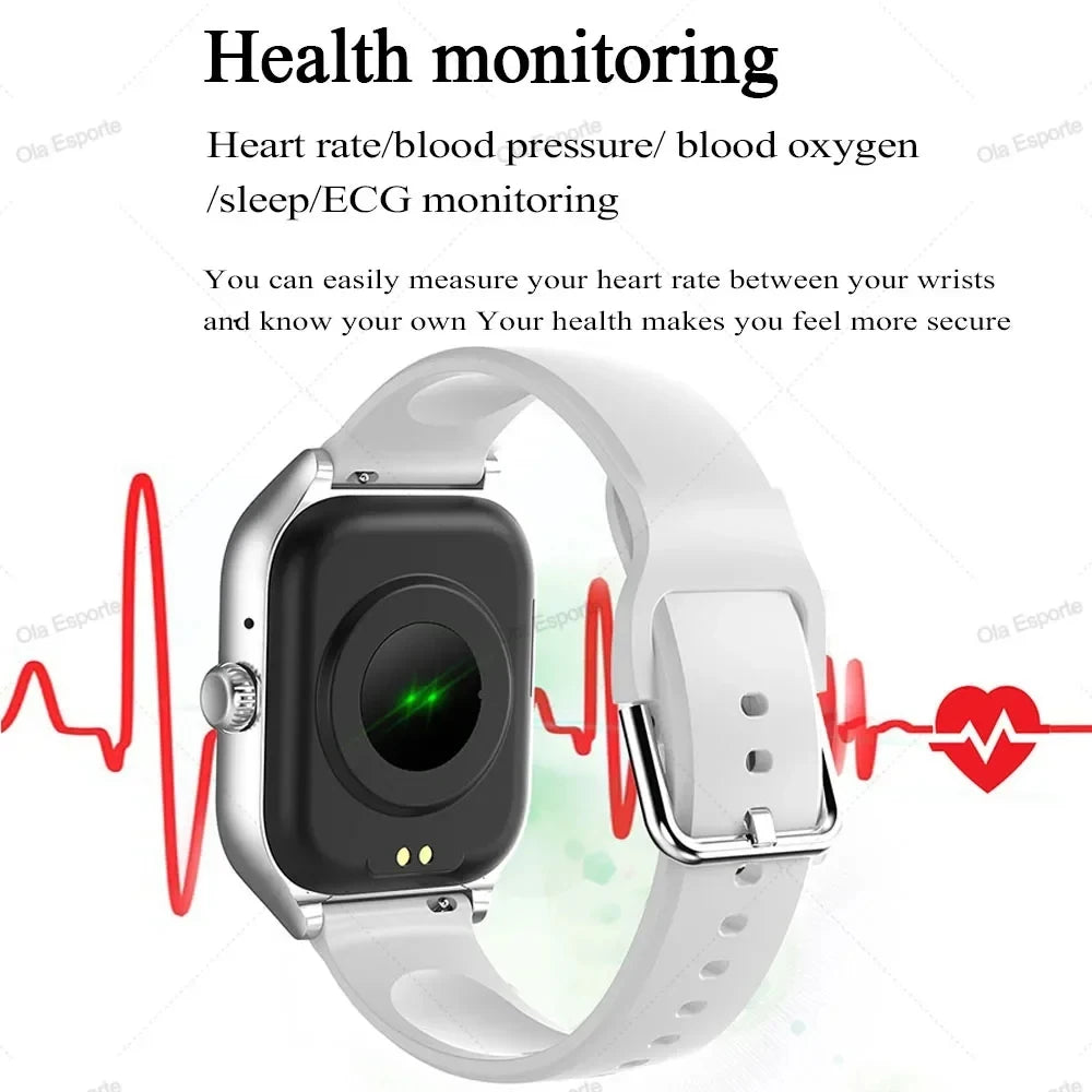 Smart Watch for Android & iOS – 1.83” HD Display with Bluetooth Calling