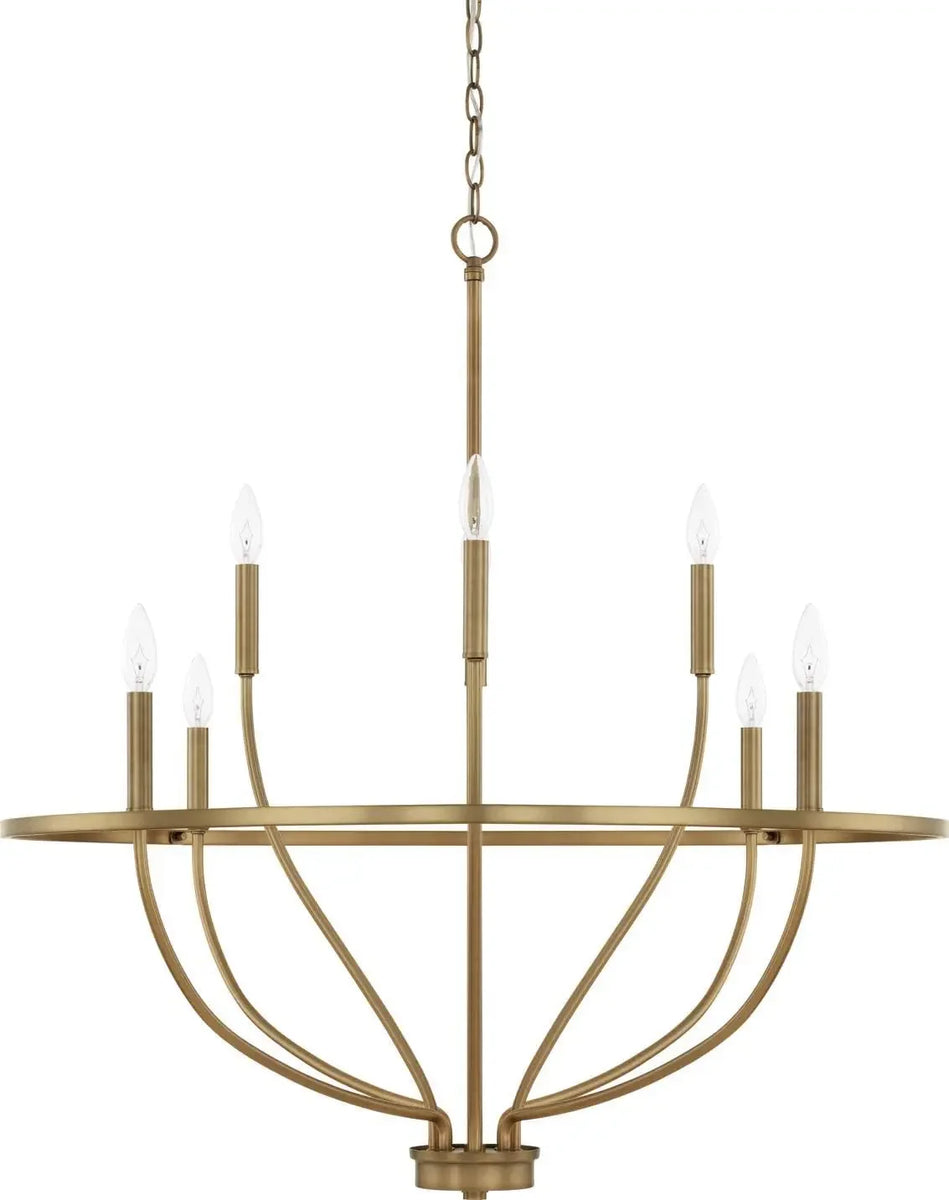 Modern Retro Iron LED Pendant Chandelier – Living & Dining Room Statement Light
