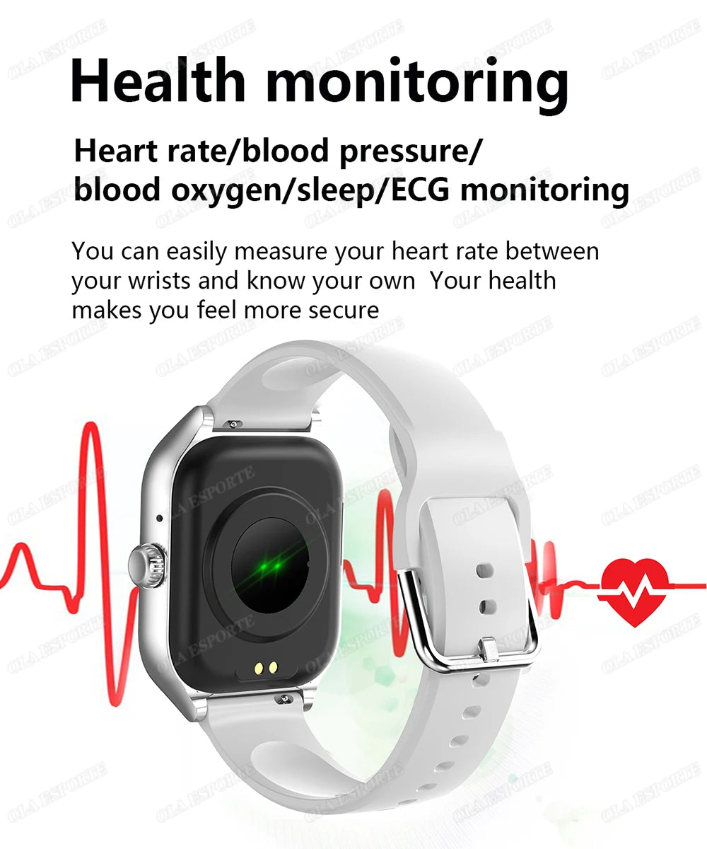 Smart Watch for Android & iOS – 1.83” HD Display with Bluetooth Calling