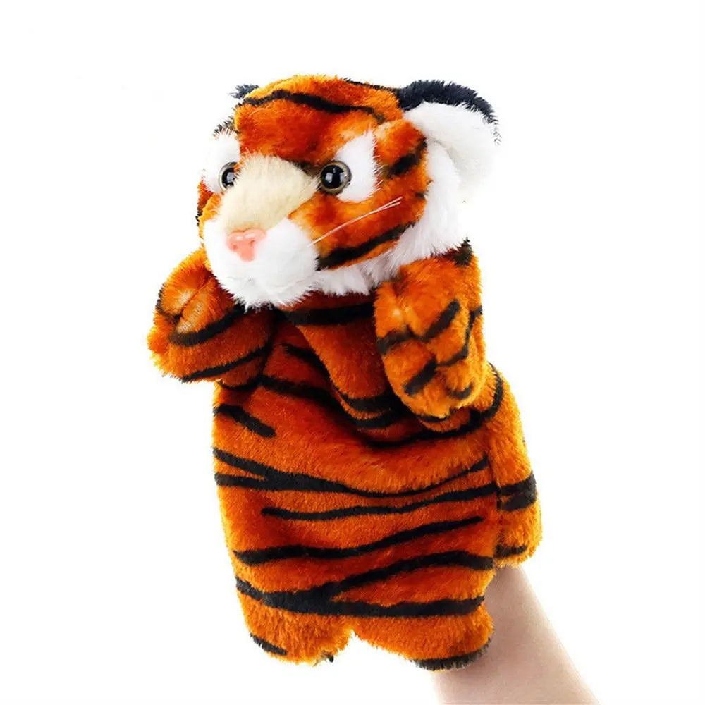 Animal Hand Puppet – Cute Cat Plush Doll for Storytelling & Play | Soft Cartoon Puppet Toy