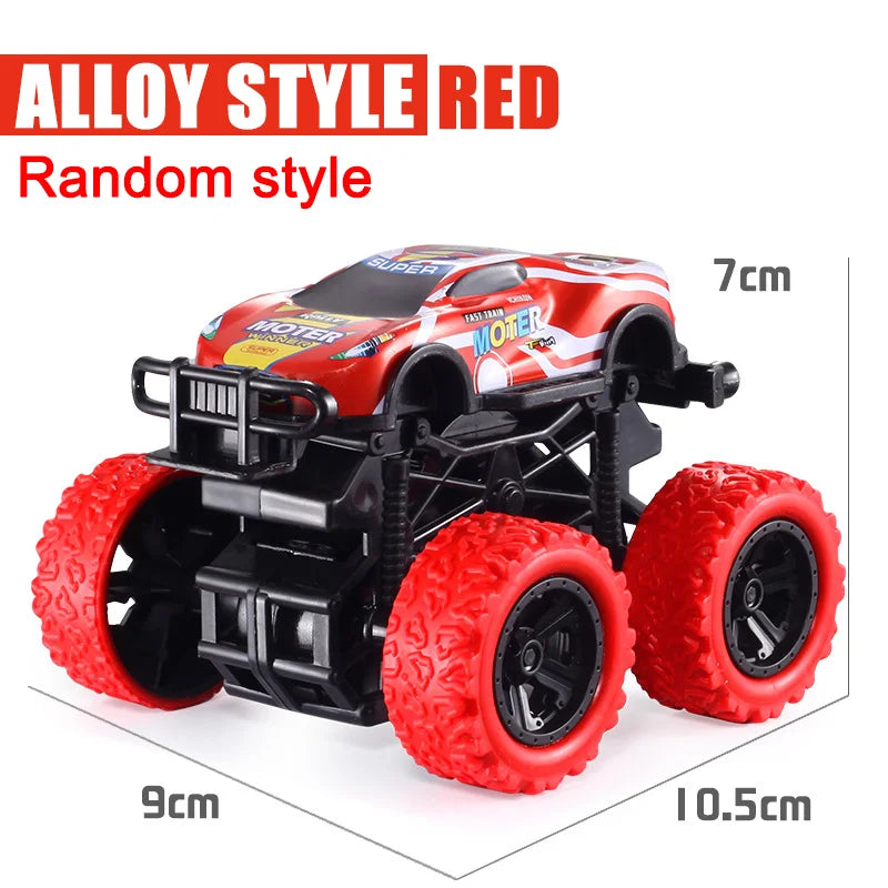 Pull Back Inertial Rotation Car – 4WD Off-Road SUV Racing Toy