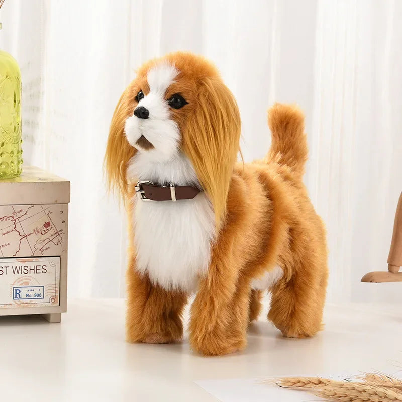 Interactive Electric Plush Dog – Voice-Controlled Walking, Nodding & Singing Pet Toy | Perfect Gift for Kids