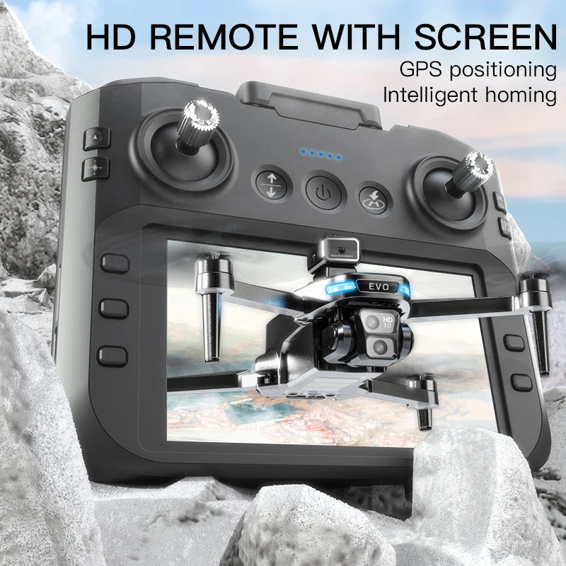 SG901 MAX GPS Drone with 8K Dual Camera & Obstacle Avoidance | Foldable Professional FPV Drone with Remote Screen