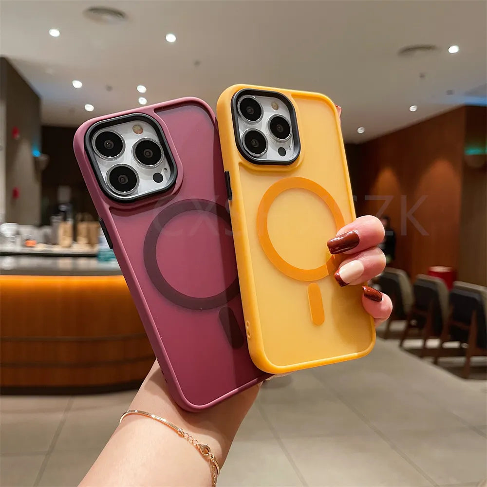 Colorful Magsafing Magnetic Case