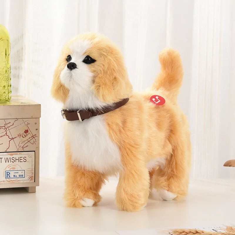 Interactive Electric Plush Dog – Voice-Controlled Walking, Nodding & Singing Pet Toy | Perfect Gift for Kids