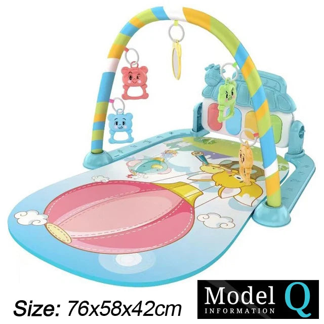 Kids Shopping Cart Toy | Musical Pretend Play Supermarket Trolley