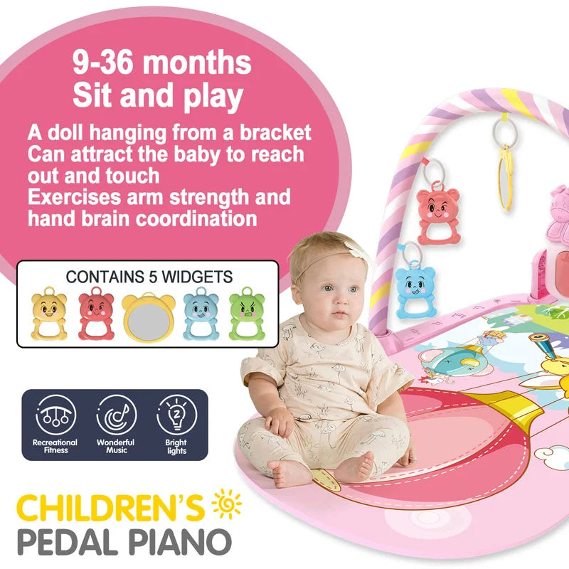 Kids Shopping Cart Toy | Musical Pretend Play Supermarket Trolley