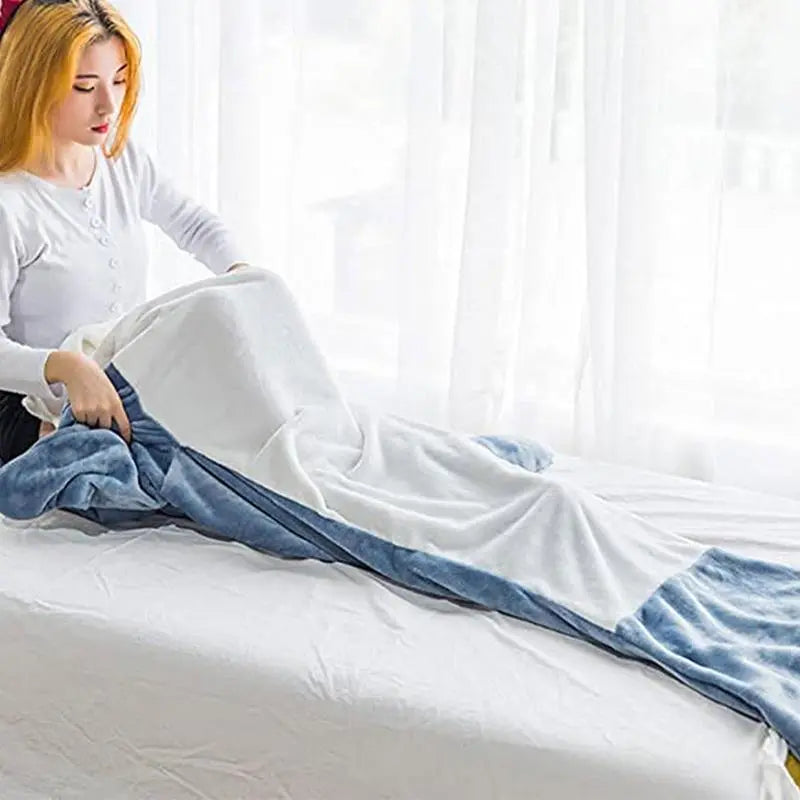 Cartoon Shark Sleeping Bag Pajamas