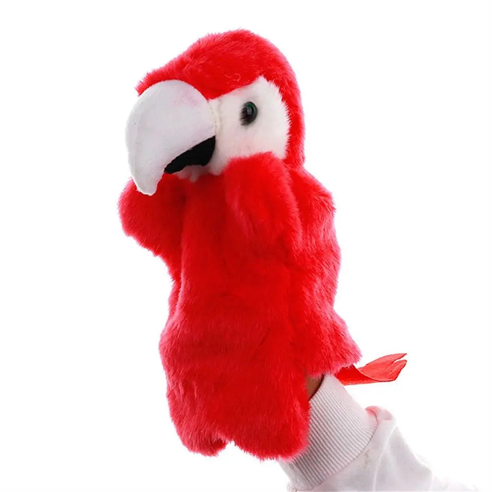 Animal Hand Puppet – Cute Cat Plush Doll for Storytelling & Play | Soft Cartoon Puppet Toy