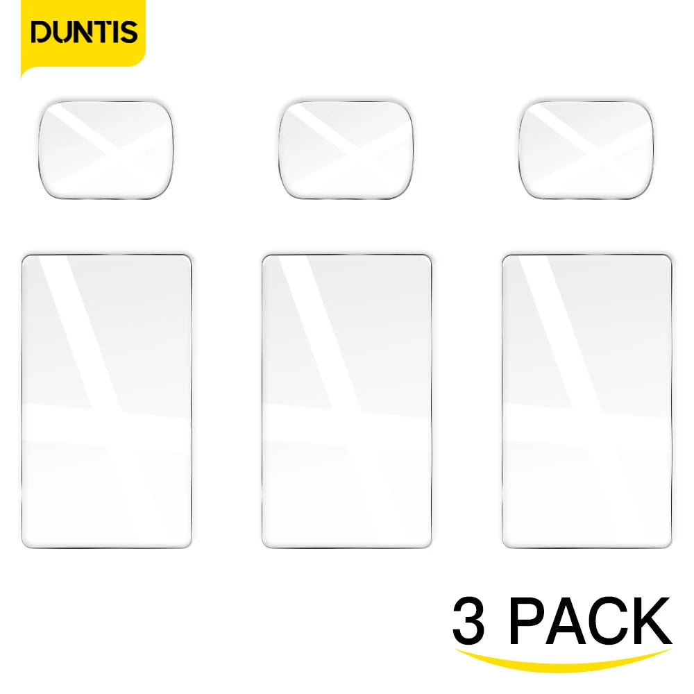 9H HD Tempered Glass Screen Protector for DJI Osmo Pocket 3 — Anti-Scratch Lens & Screen Protection Kit