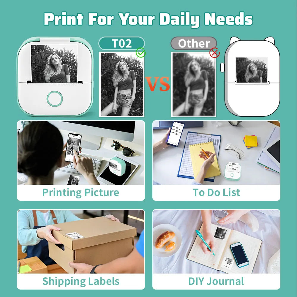 Wireless Sticker Printer